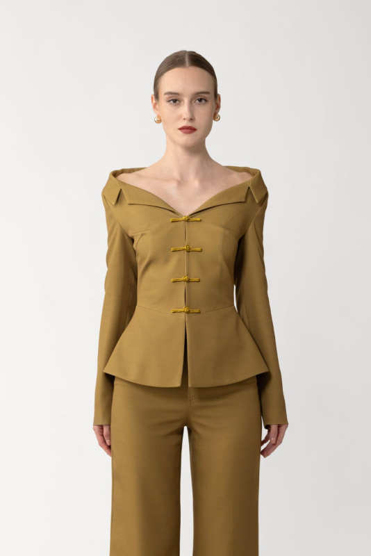 Nicola Crepe Top